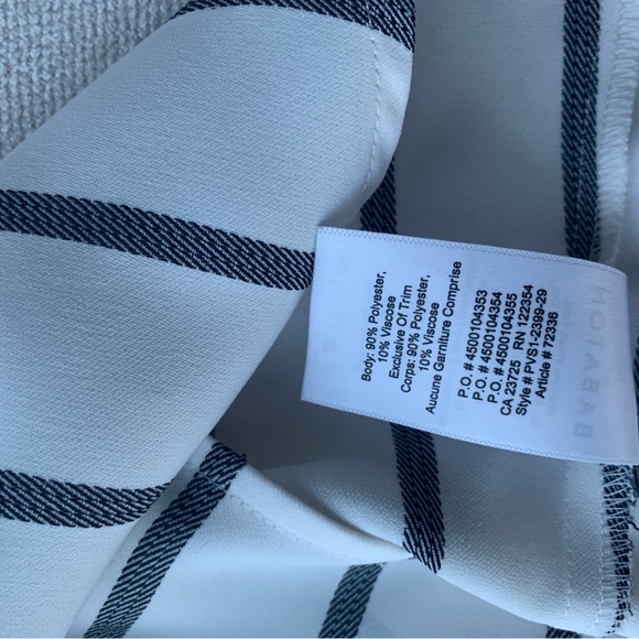 ❤️Host Pick❤️ Babaton cami / white navy stripes - Picture 5 of 9